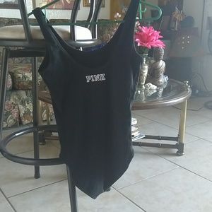 PINK Victoria's Secret Black Body-Suit!$21, Size S